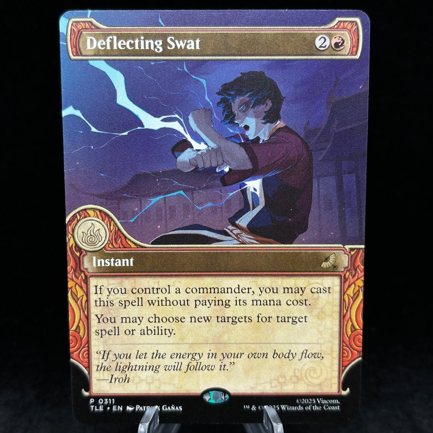 Deflecting Swat (Showcase) - Avatar: The Last Airbender: Eternal-Legal Single Card