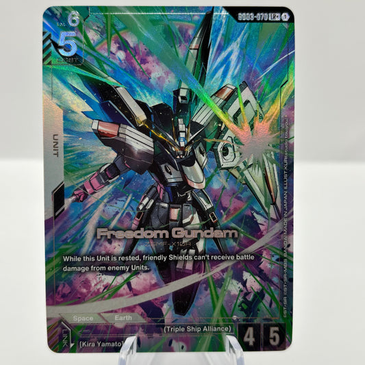 Freedom Gundam (GD03-070) (LR+) - Steel Requiem (GD03)