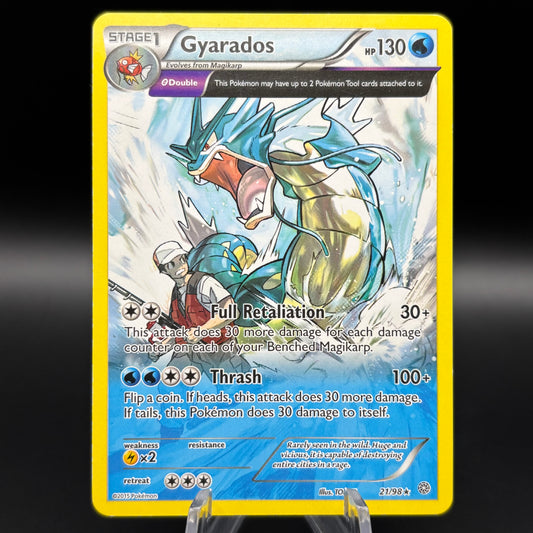 Gyarados 21/98 - Deck Exclusives Single Card *Moderate Play*