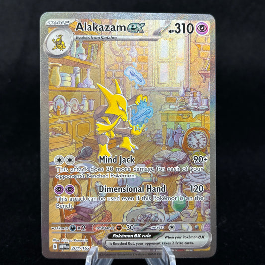 Alakazam ex - 201/165 - SV: Scarlet & Violet 151 Single Card