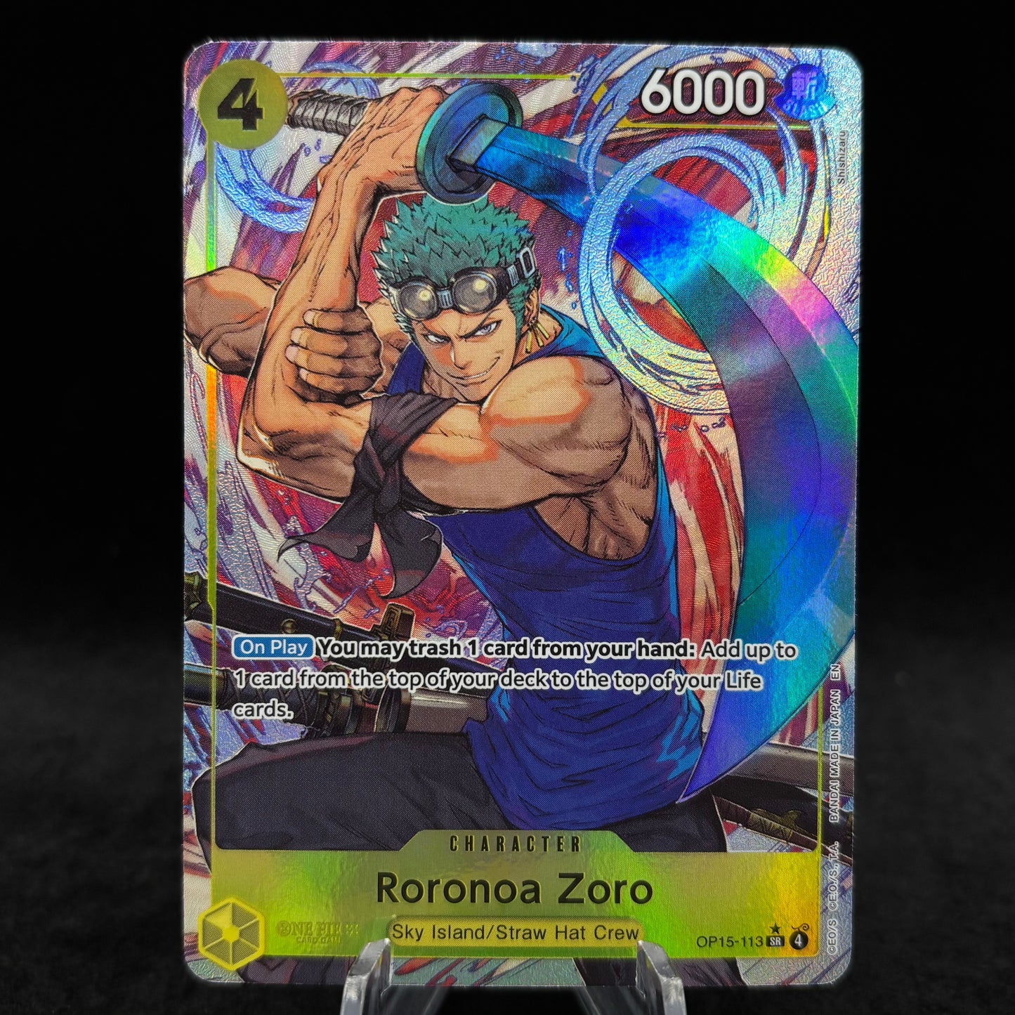 Roronoa Zoro (OP15-113) (Alternate Art) - Adventure on Kami's Island Single Card