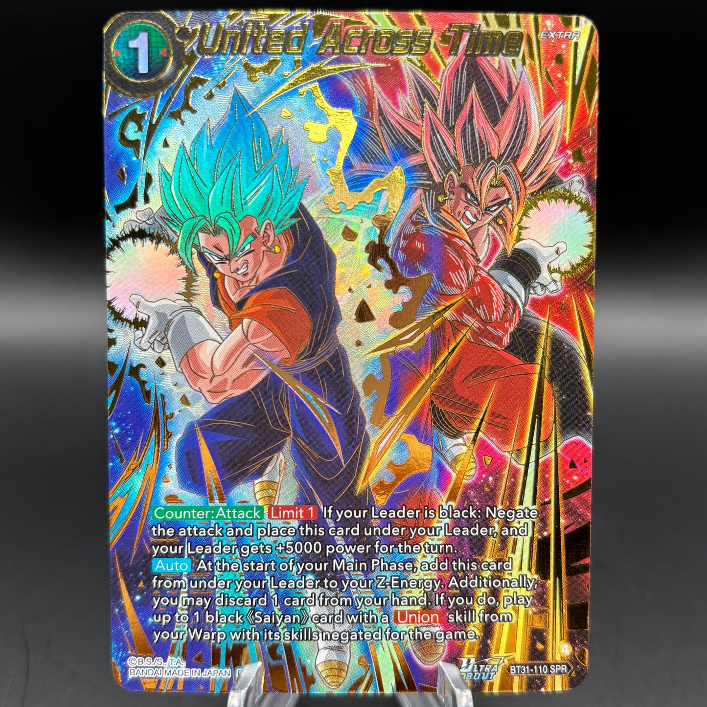 United Across Time (SPR) - Impact Beyond Dimensions (BT31) Single Card
