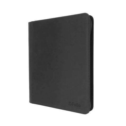 BCW Z-Folio 9-Pocket LX Toploader Binder Black