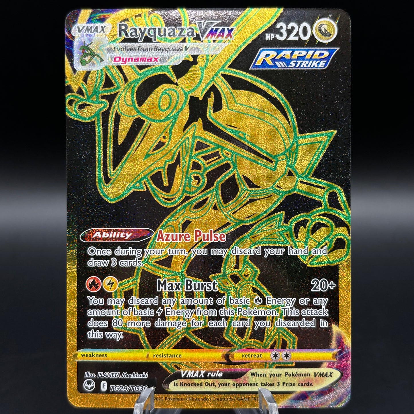 Rayquaza VMAX (Secret) TG29/30 Single Card