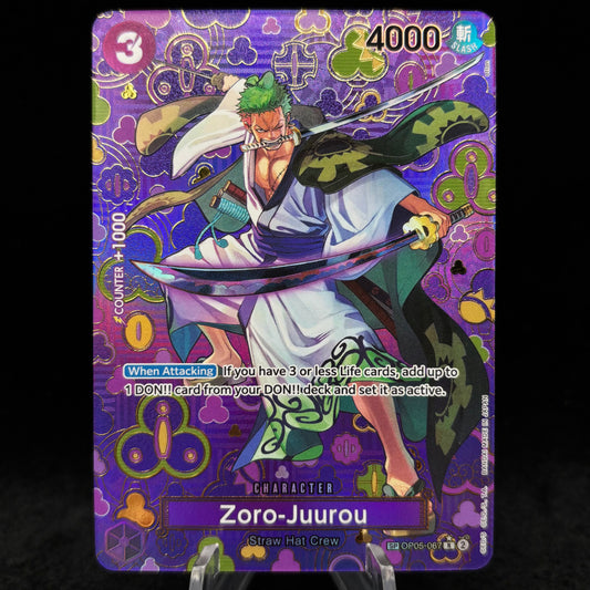 Zoro-Juurou (SP) - Emperors in the New World Single Card