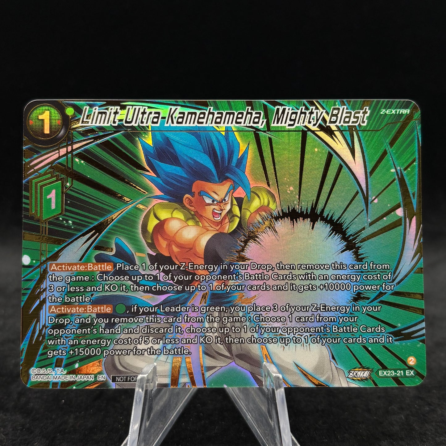 Limit Ultra Kamehameha, Mighty Blast (Championship 2025 Finals Premium Pack) Single Card