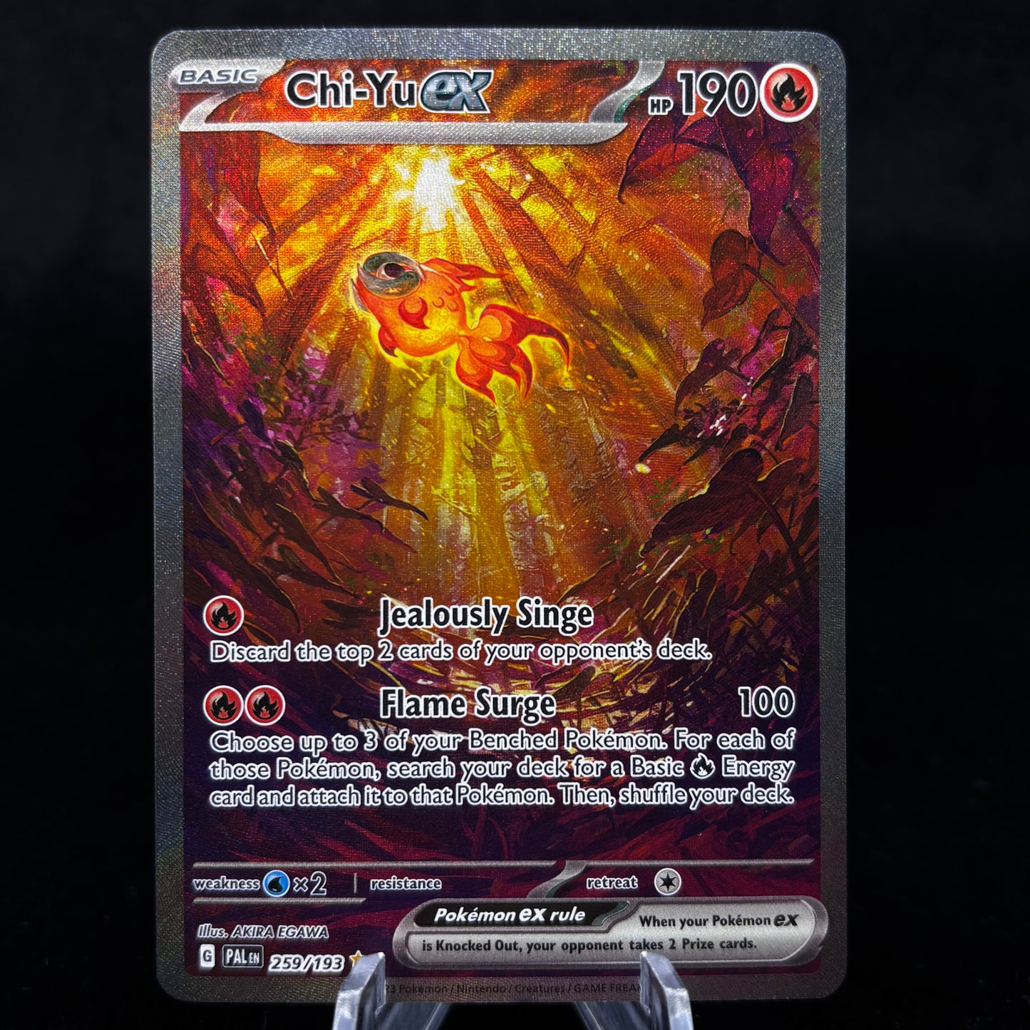 Chi-Yu ex - 259/193 - SV02: Paldea Evolved Single Card