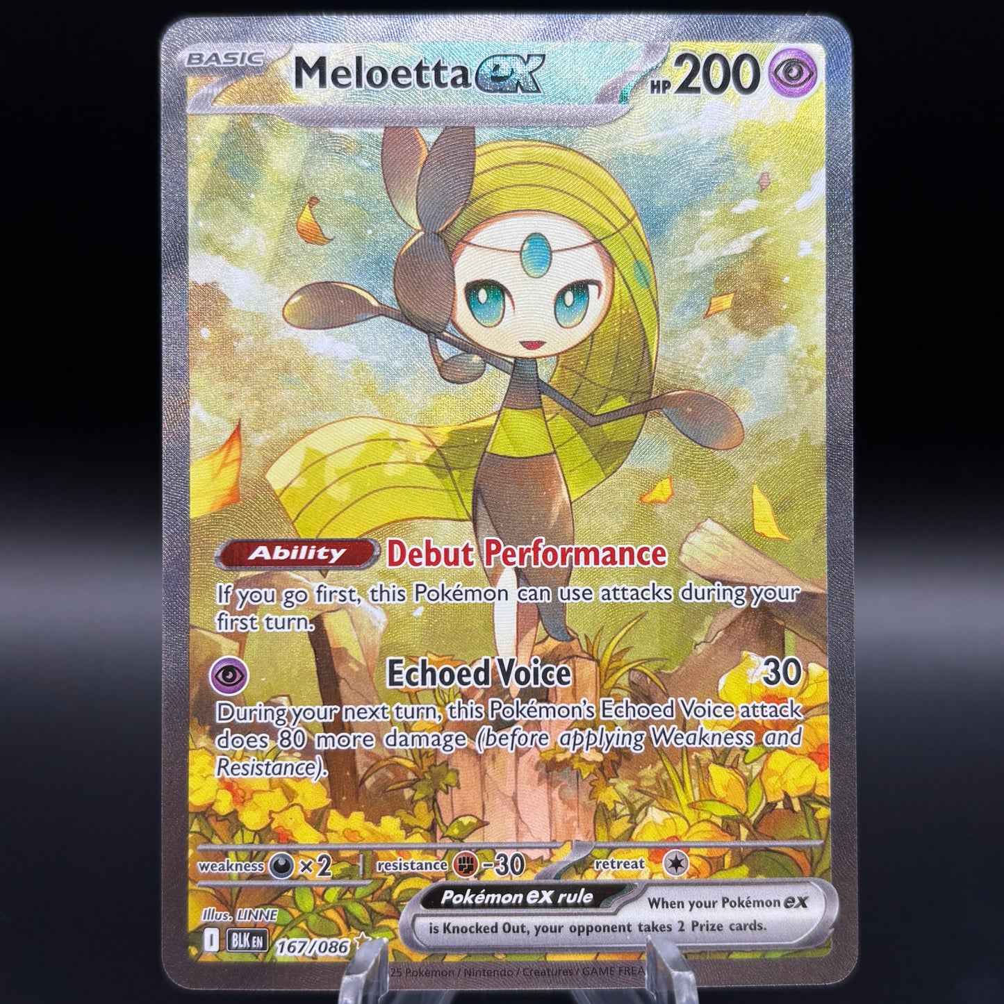 Meloetta ex - 167/086 Single Card