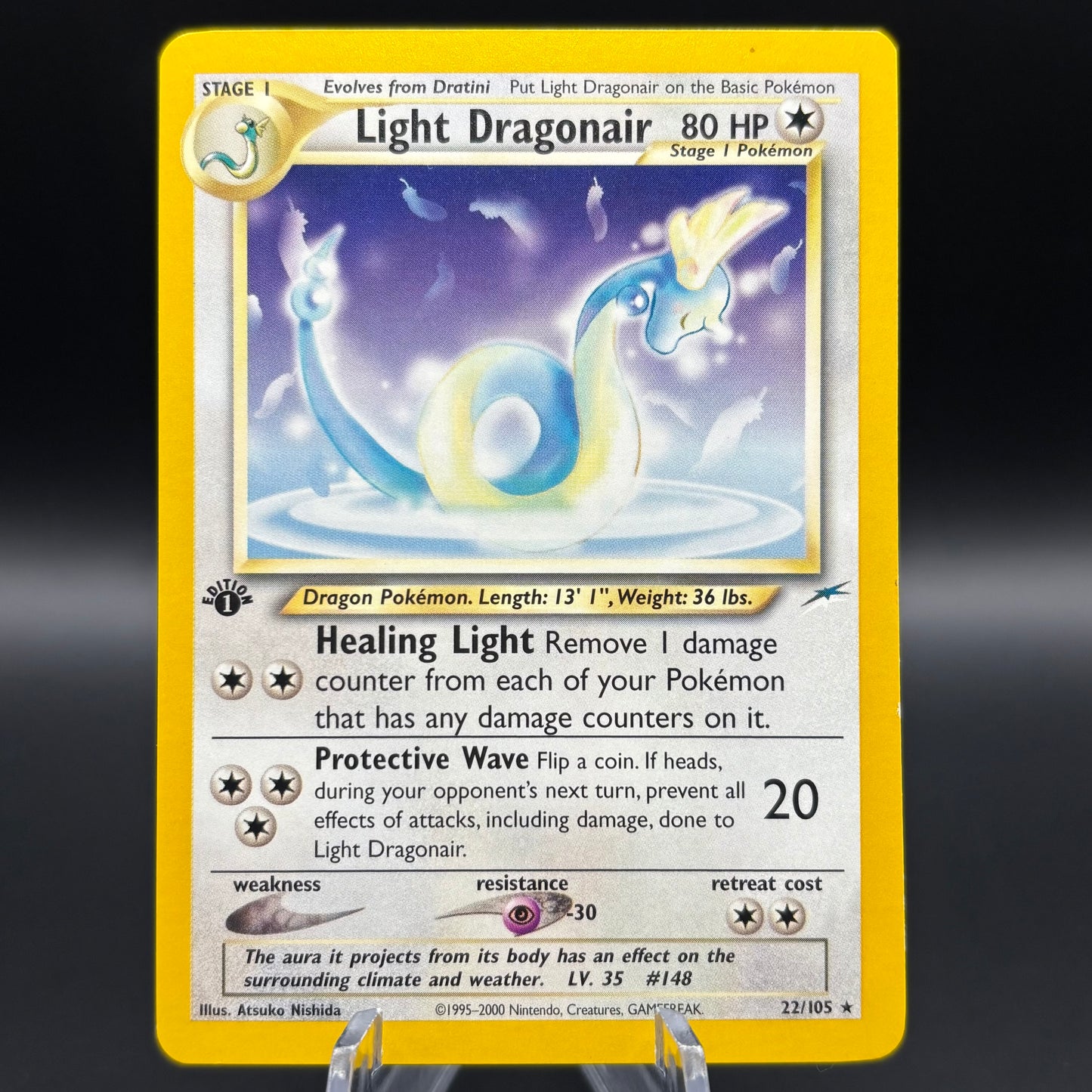 Light Dragonair - Neo Destiny Single Card *Light Play*