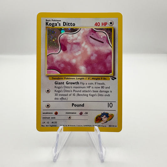 Koga's Ditto - Gym Challenge (G2) Lightly Played