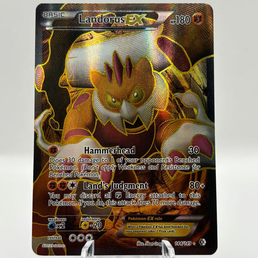 Landorus EX (144 Full Art) *Light Play* - Boundaries Crossed
