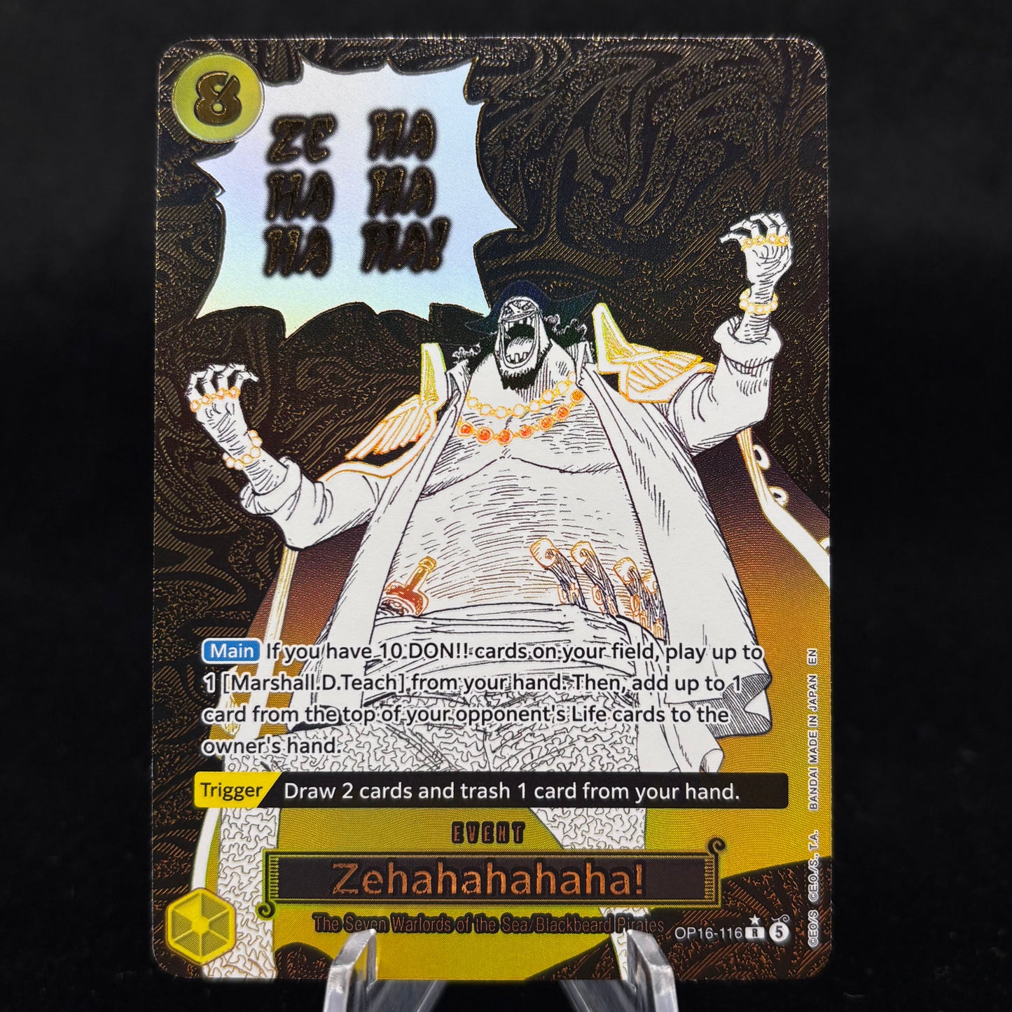 Zehahahahaha! (Alternate Art) - The Time of Battle (OP16) Single Card