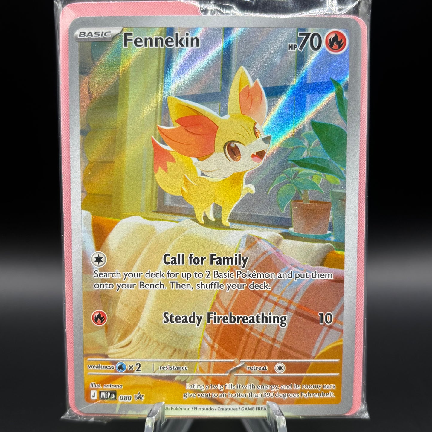 Fennekin - 080 - ME: Mega Evolution *Sealed PR* Single Card