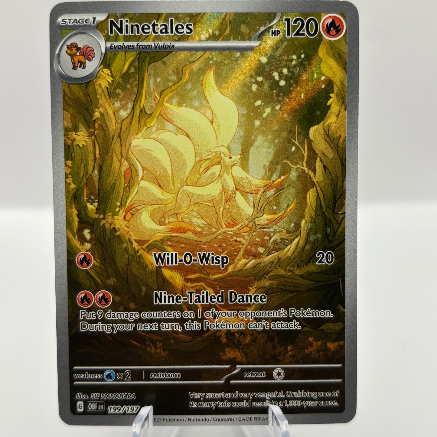 Ninetales -199/197 - SV03: Obsidian Flames