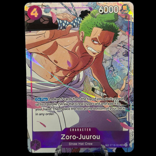 Zoro-Juurou (ST18-004) - Emperors in the New World Single Card
