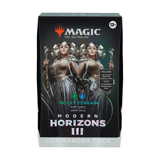 Magic The Gathering: Modern Horizons III Commander Deck Tricky Terrain