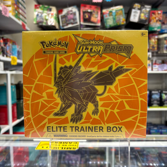 Pokemon Sun & Moon - Ultra Prism Elite Trainer Box  [w/ Plastic Protector]