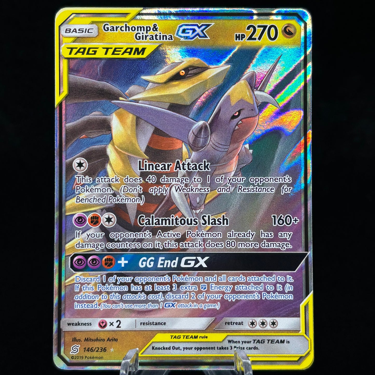 Garchomp & Giratina GX - SM - Unified Minds Single Card