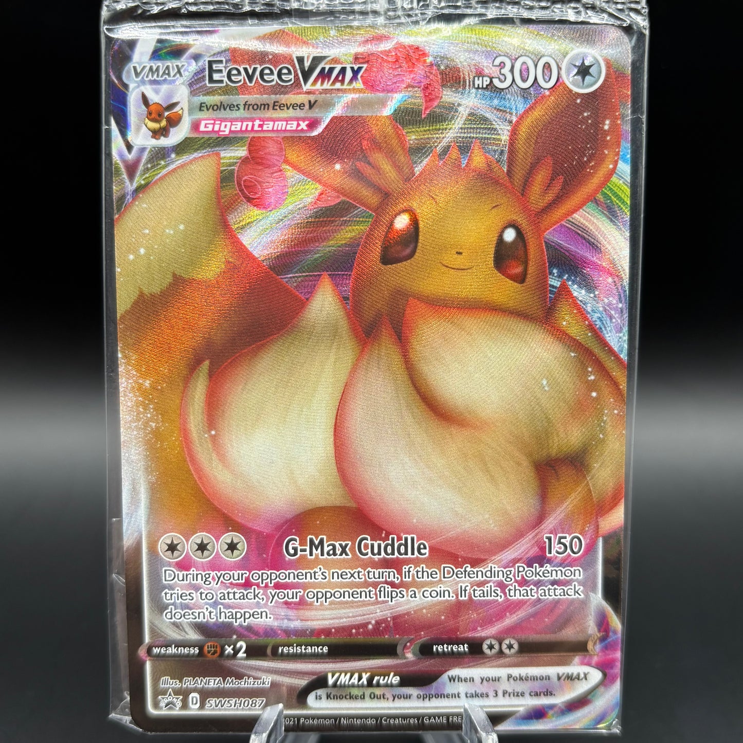 Eevee VMAX - SWSH087 - SWSH: Sword & Shield *Sealed PR* Single Card