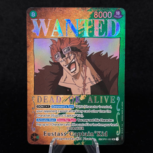 Eustass"Captain"Kid (Wanted Poster) - Pillars of Strength (OP03) Single Card