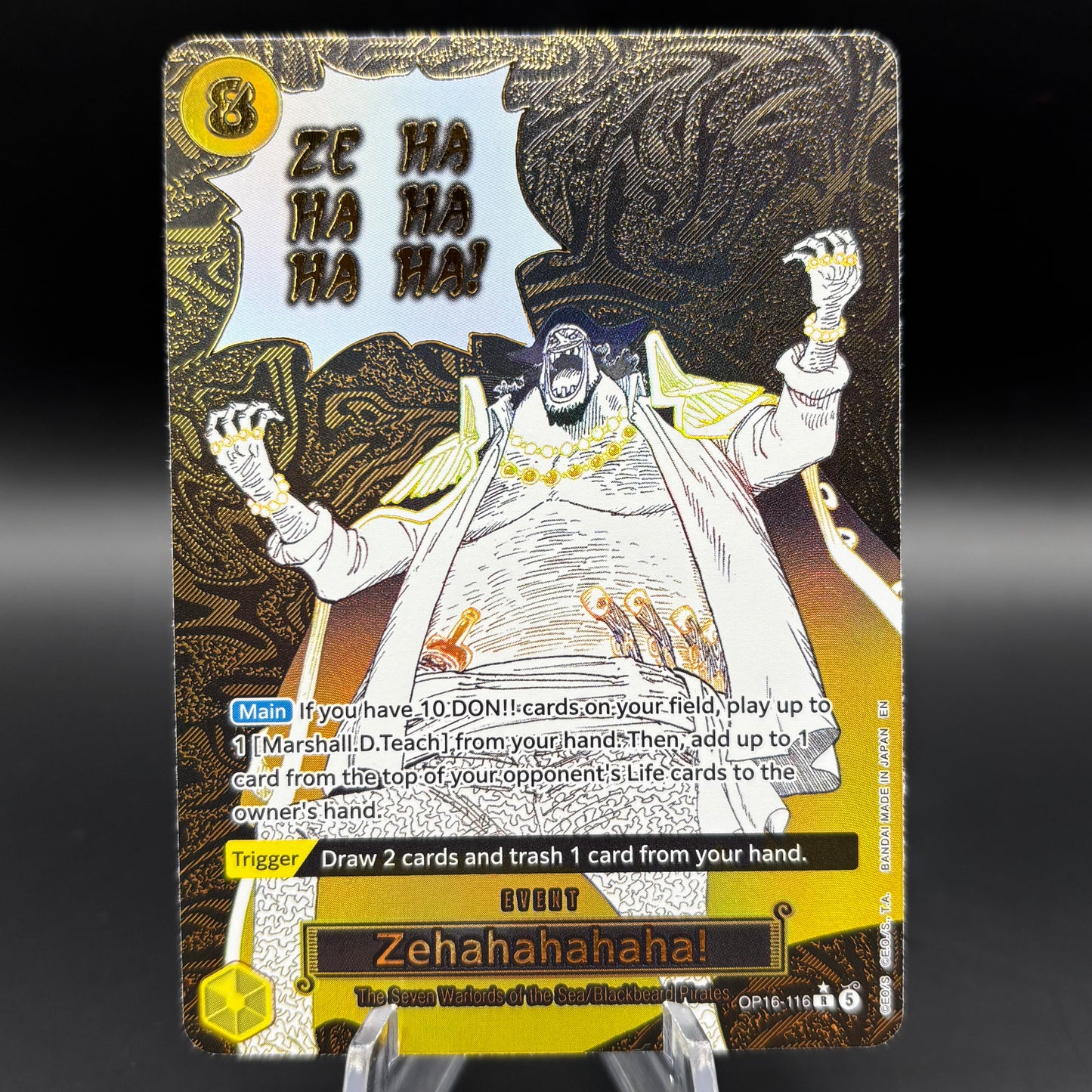 Zehahahahaha! (Alternate Art) - The Time of Battle Single Card