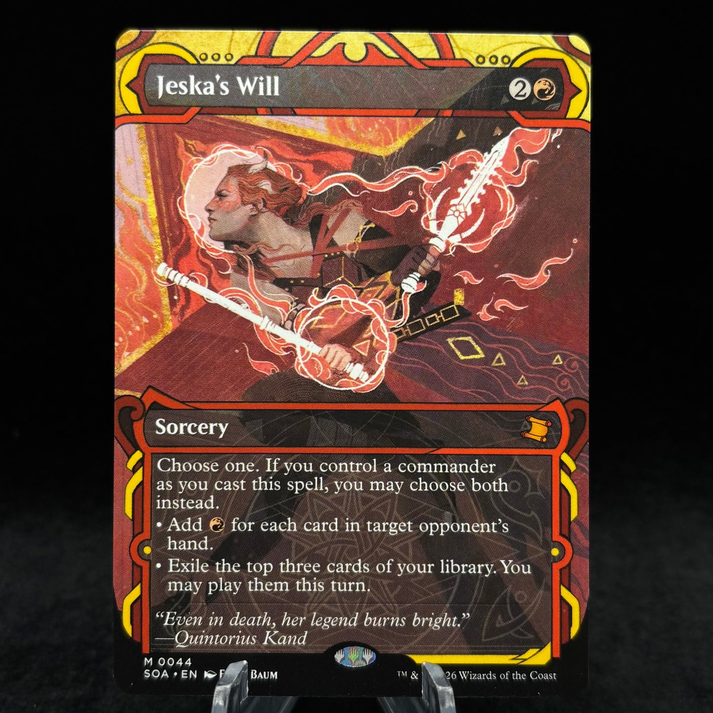 Jeska's Will - Secrets of Strixhaven: Mystical Archive Single Card