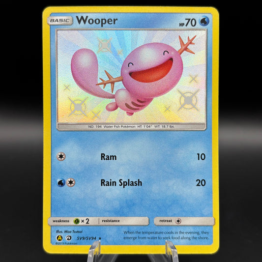 Wooper - Hidden Fates: Shiny Vault Single Card