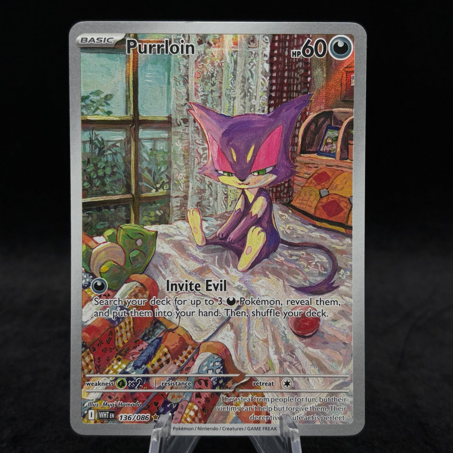 Purrloin - 136/086 - SV: White Flare Single Card