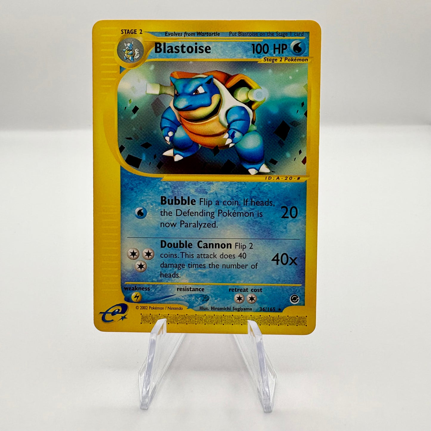 Blastoise (36) - Expedition (EX)