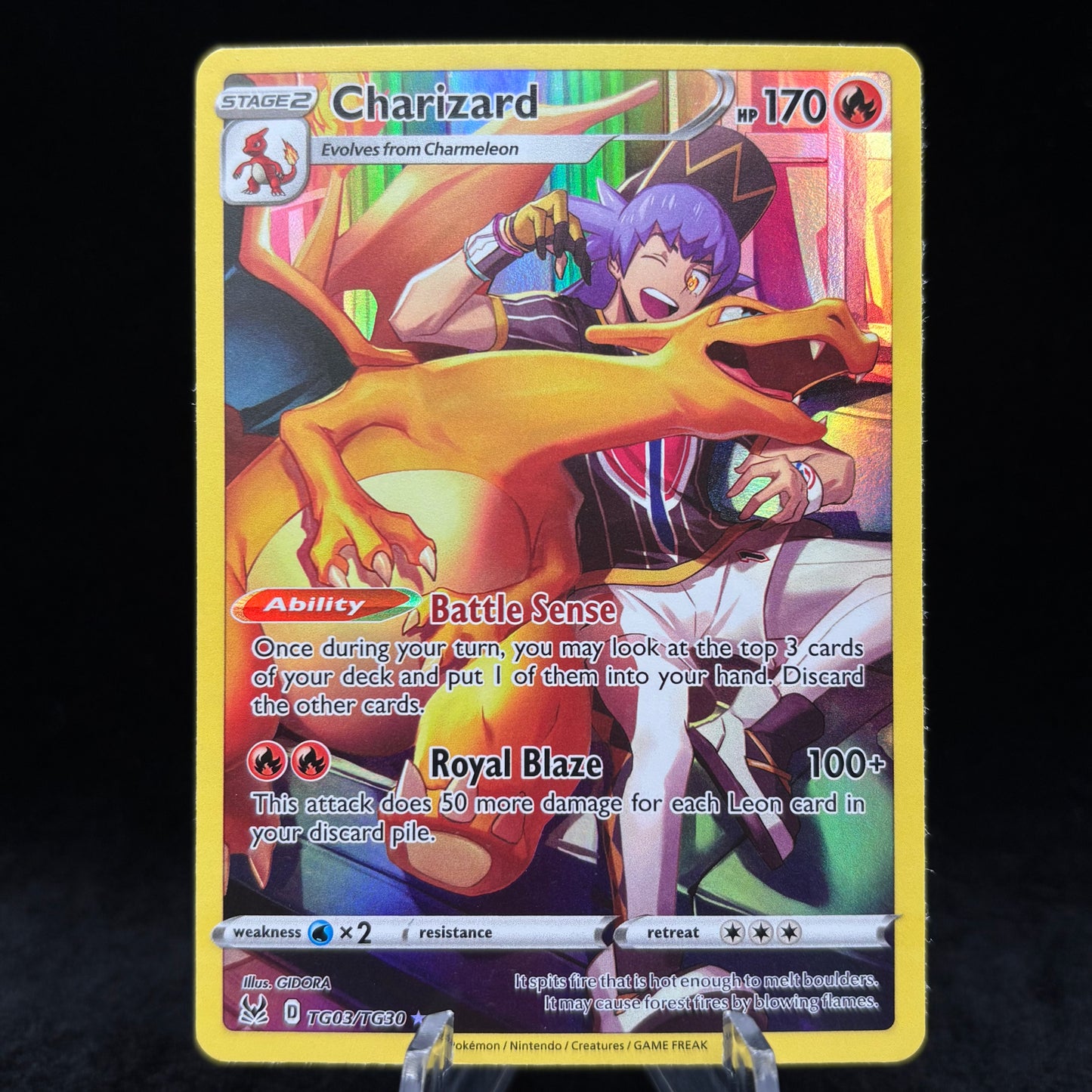 Charizard - SWSH11: Lost Origin Trainer Gallery Single Card