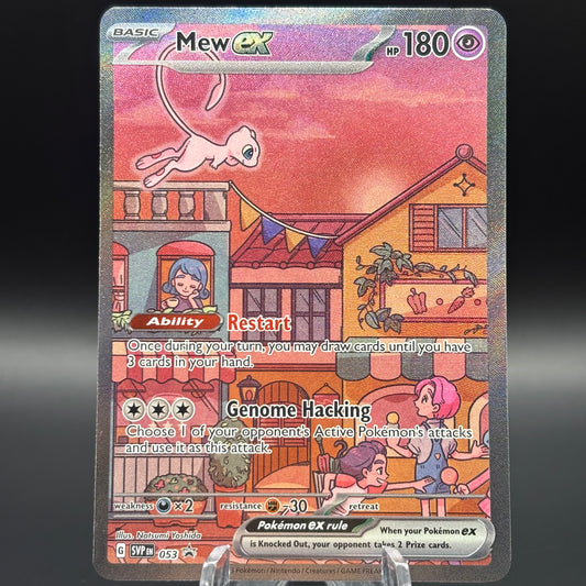 Mew ex - 053 Single Card *Light Play*