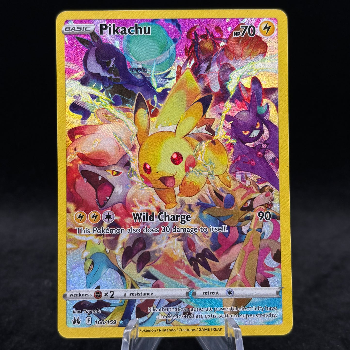 Pikachu (Secret) - SWSH: Crown Zenith Single Card
