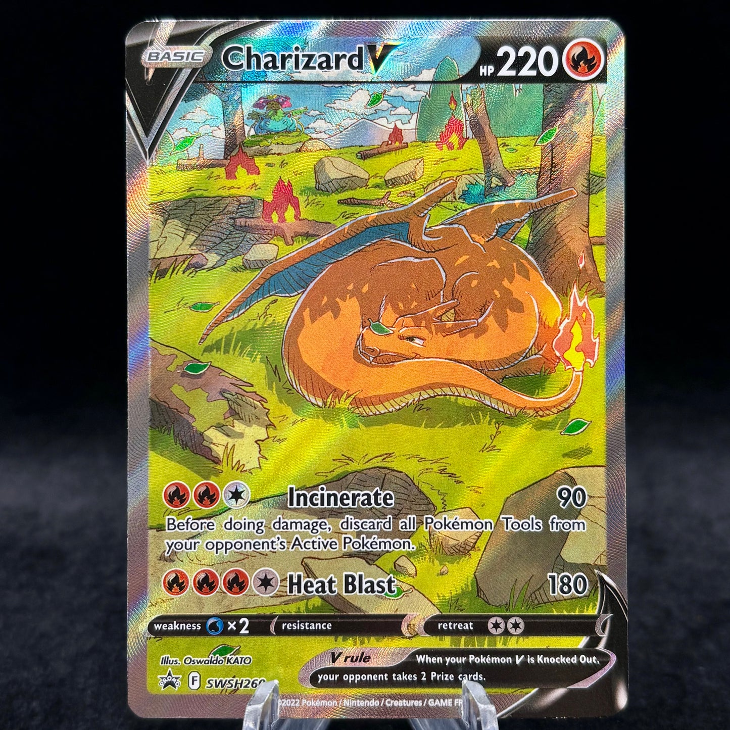 Charizard V - SWSH260 Single Card