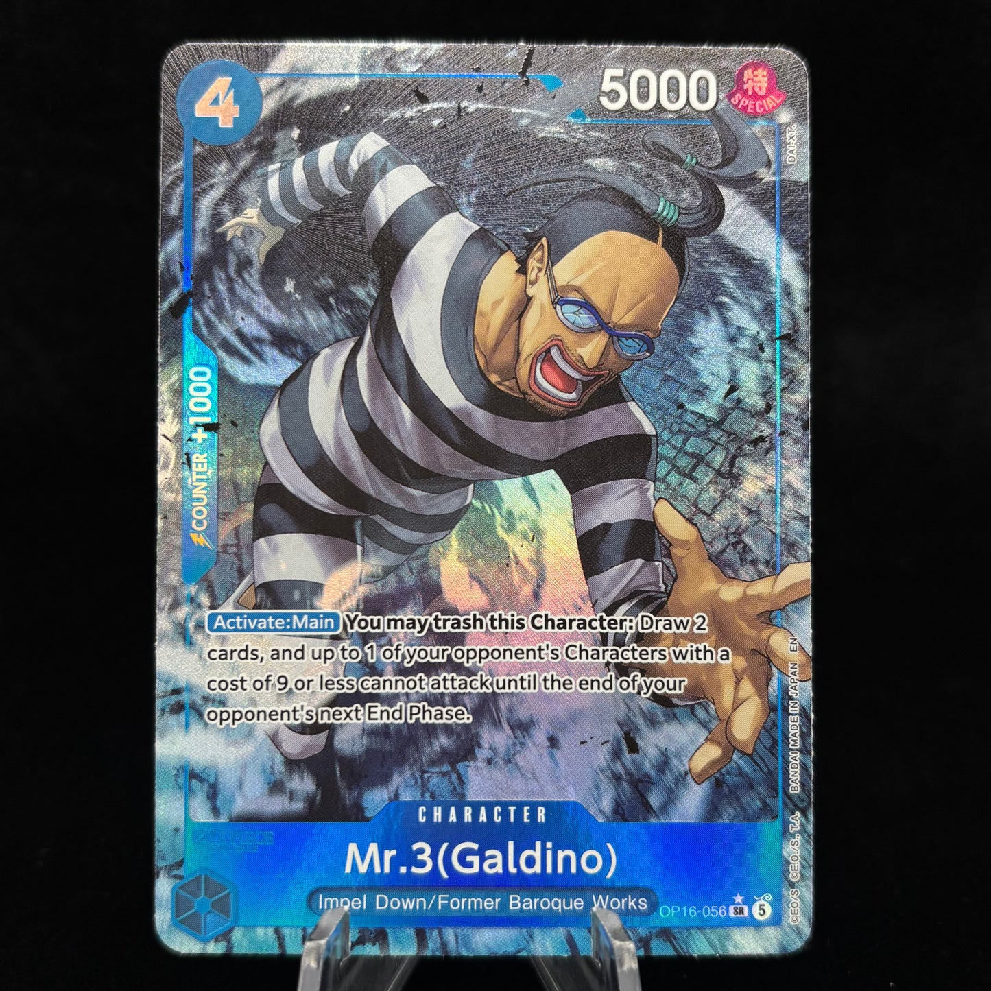 Mr.3(Galdino) (056) (Alternate Art) - The Time of Battle Single Card