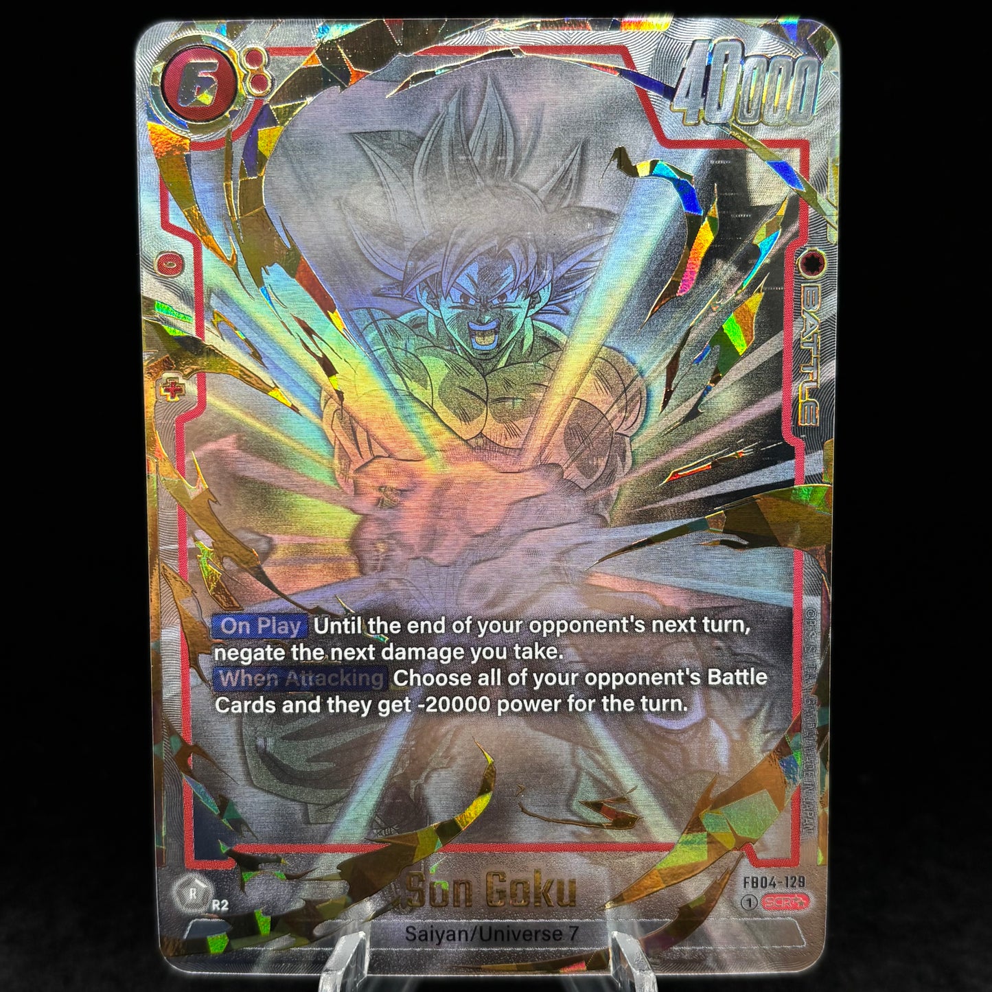Son Goku [Super Alternate Art] FB04-129 Single Card