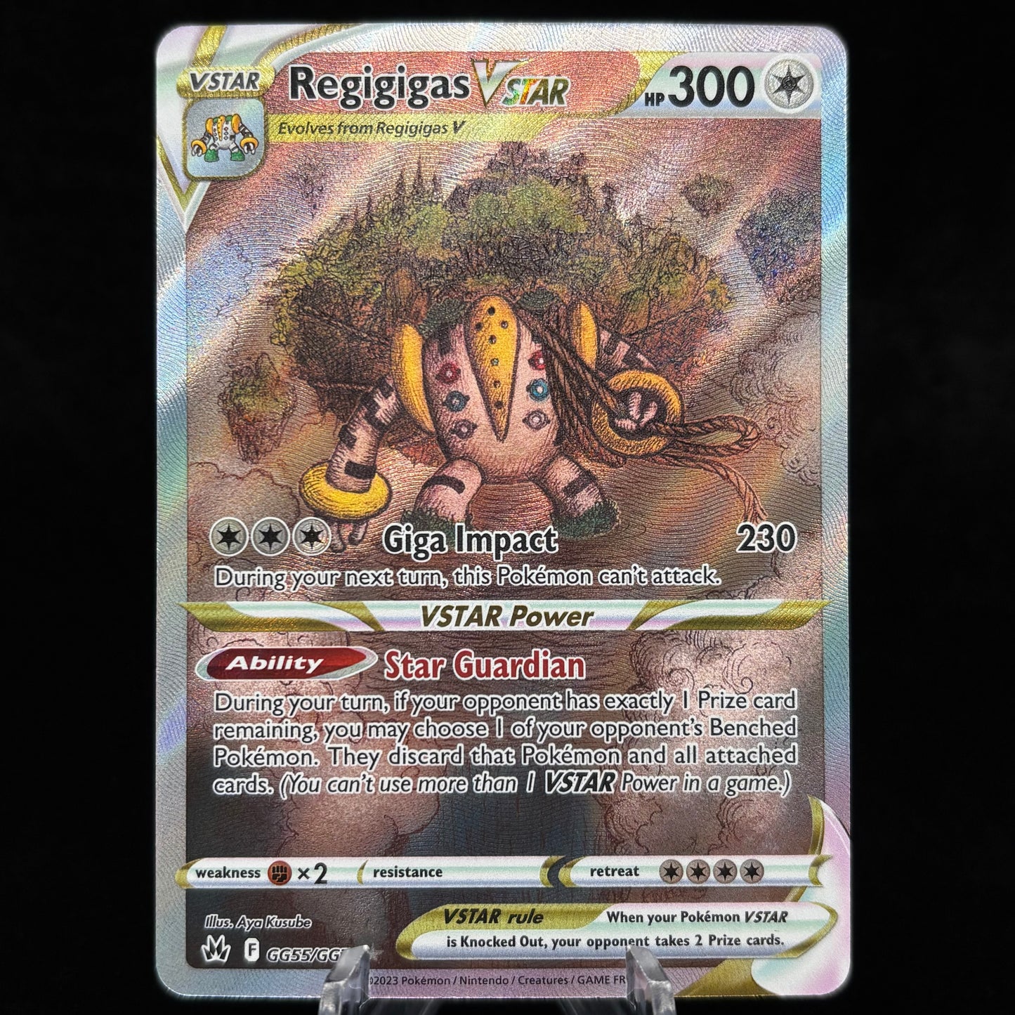 Regigigas VSTAR Single Card