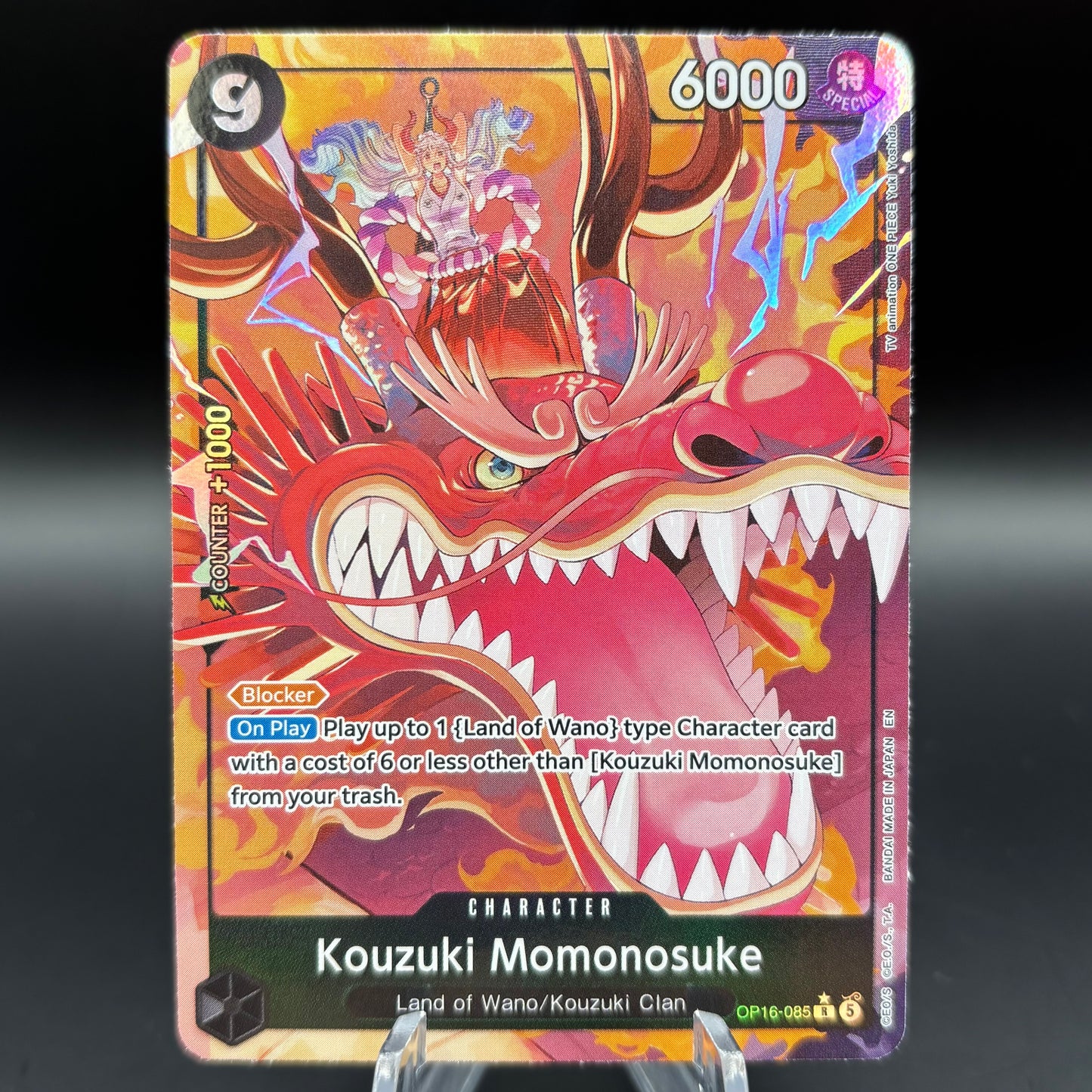 Kouzuki Momonosuke (085) (Alternate Art) - The Time of Battle Single Card