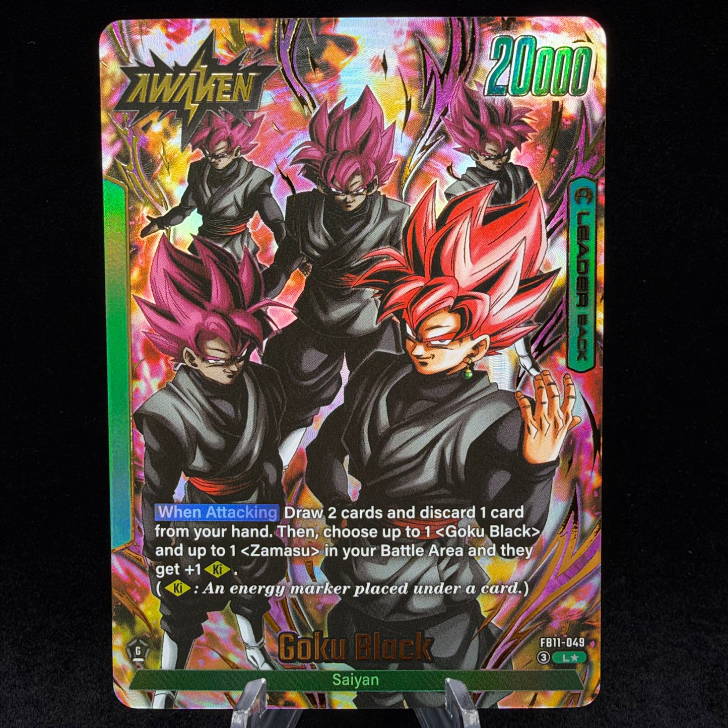 Goku Black - FB11-049 (Alternate Art) - Brightness of Hope Single Card
