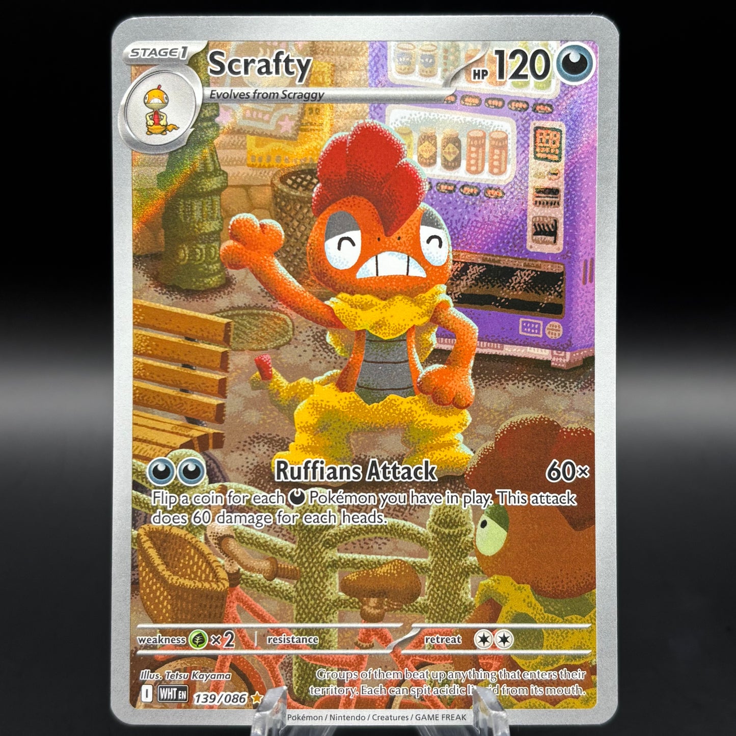 Scrafty - 139/086 Single Card
