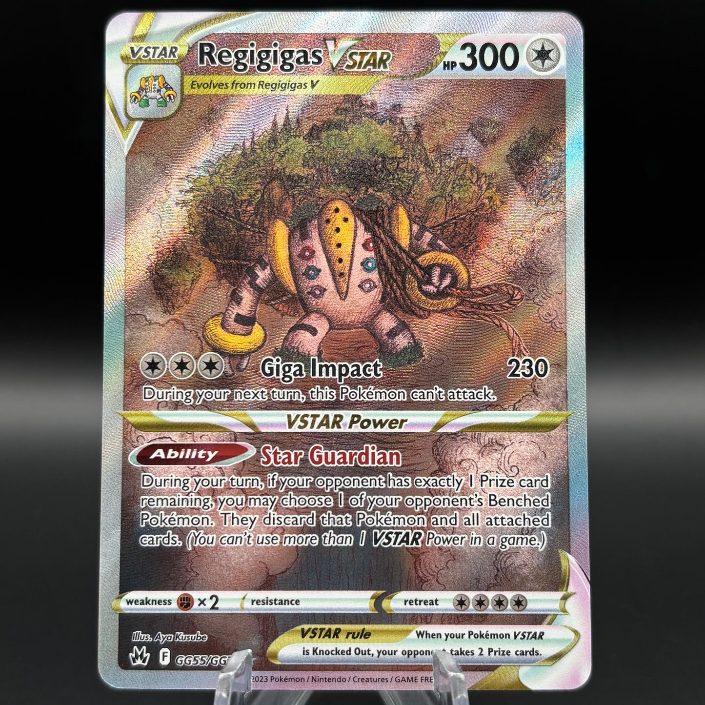 Regigigas VSTAR - GG55/GG70 Single Card