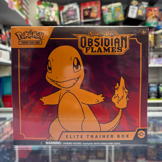 Pokemon Scarlet & Violet - Obsidian Flames Elite Trainer Box