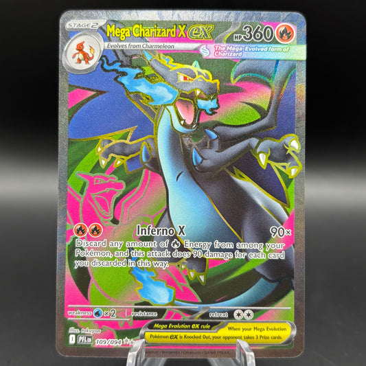 Mega Charizard X ex - 109/094 - ME02: Phantasmal Flames Single Card