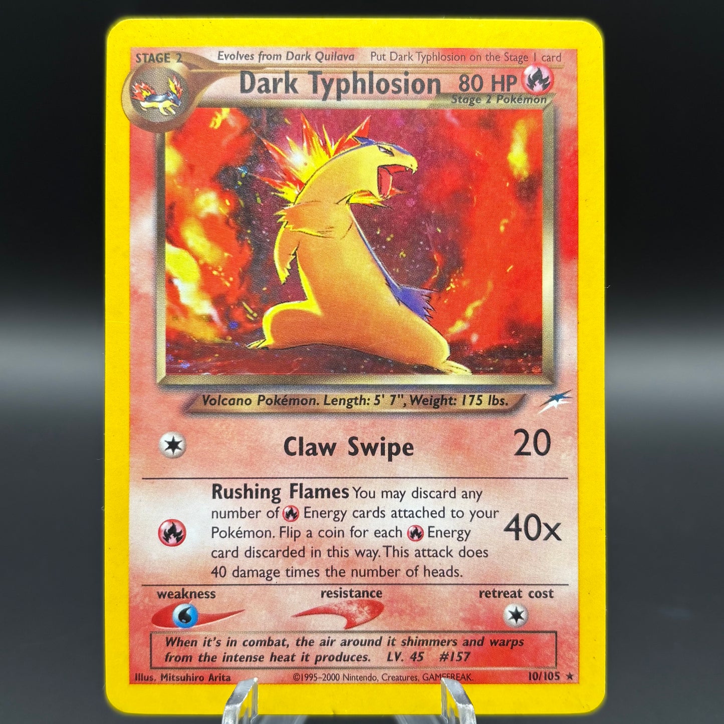 Dark Typhlosion - Neo Destiny Holofoil *Light Play* Single Card