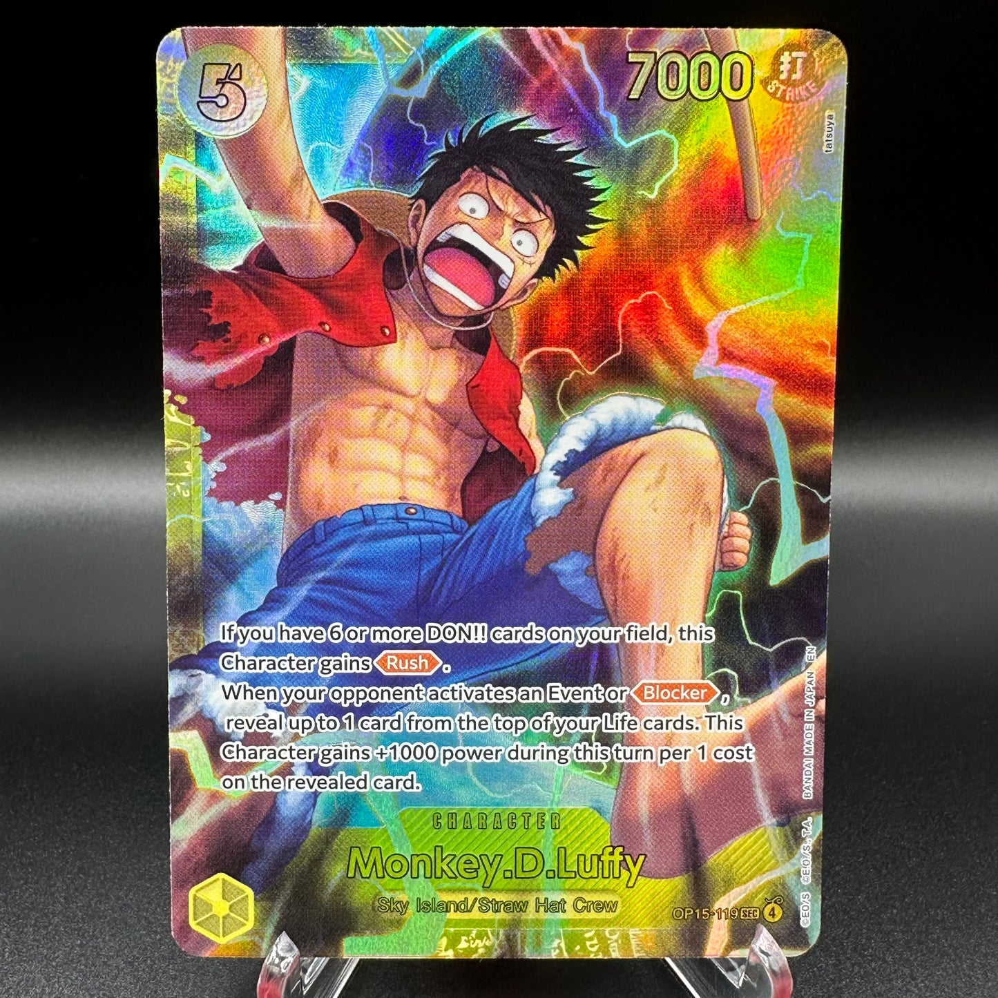 Monkey.D.Luffy (OP15-119) - Adventure on Kami's Island Single Card