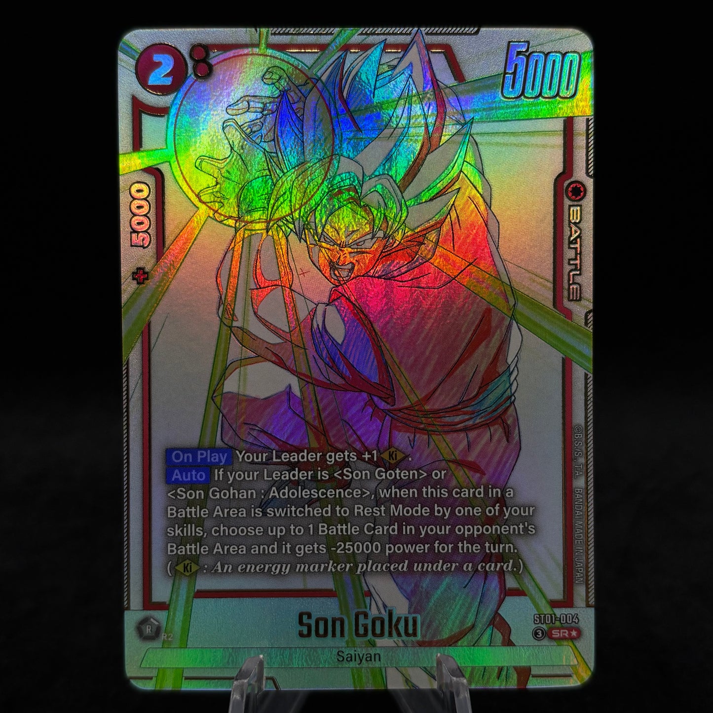Son Goku - ST01-004 (Alternate Art) - Story Booster 01 Single Card