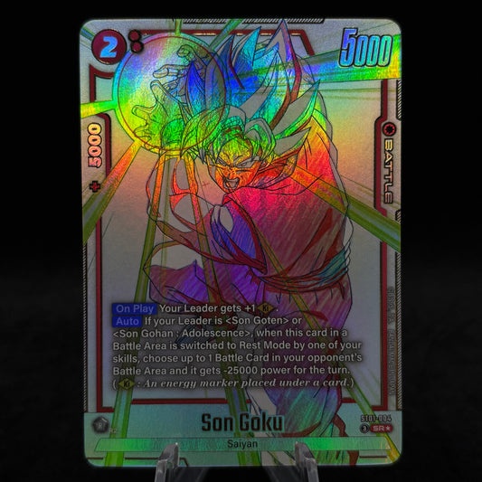 Son Goku - ST01-004 (Alternate Art) - Story Booster 01 Single Card