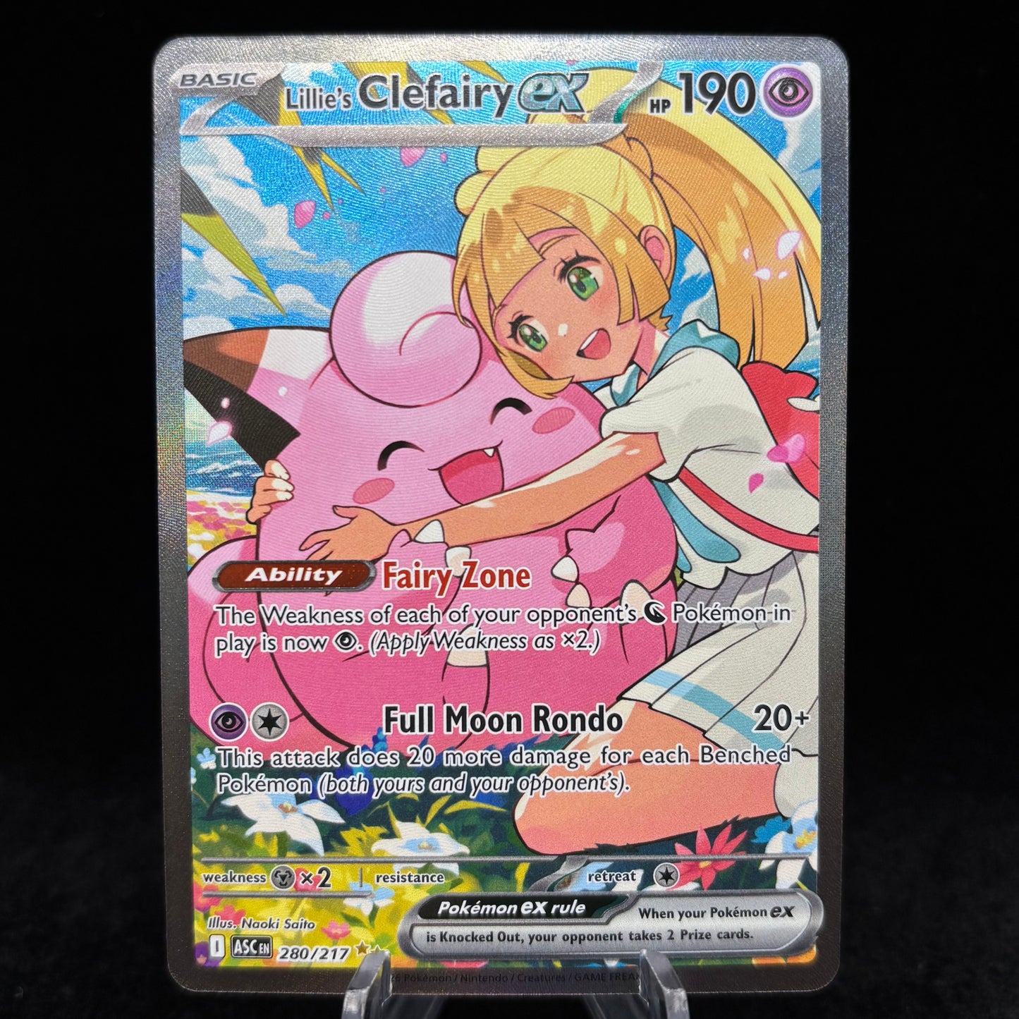 Lillie's Clefairy ex - 280/217 - ME: Ascended Heroes Single Card