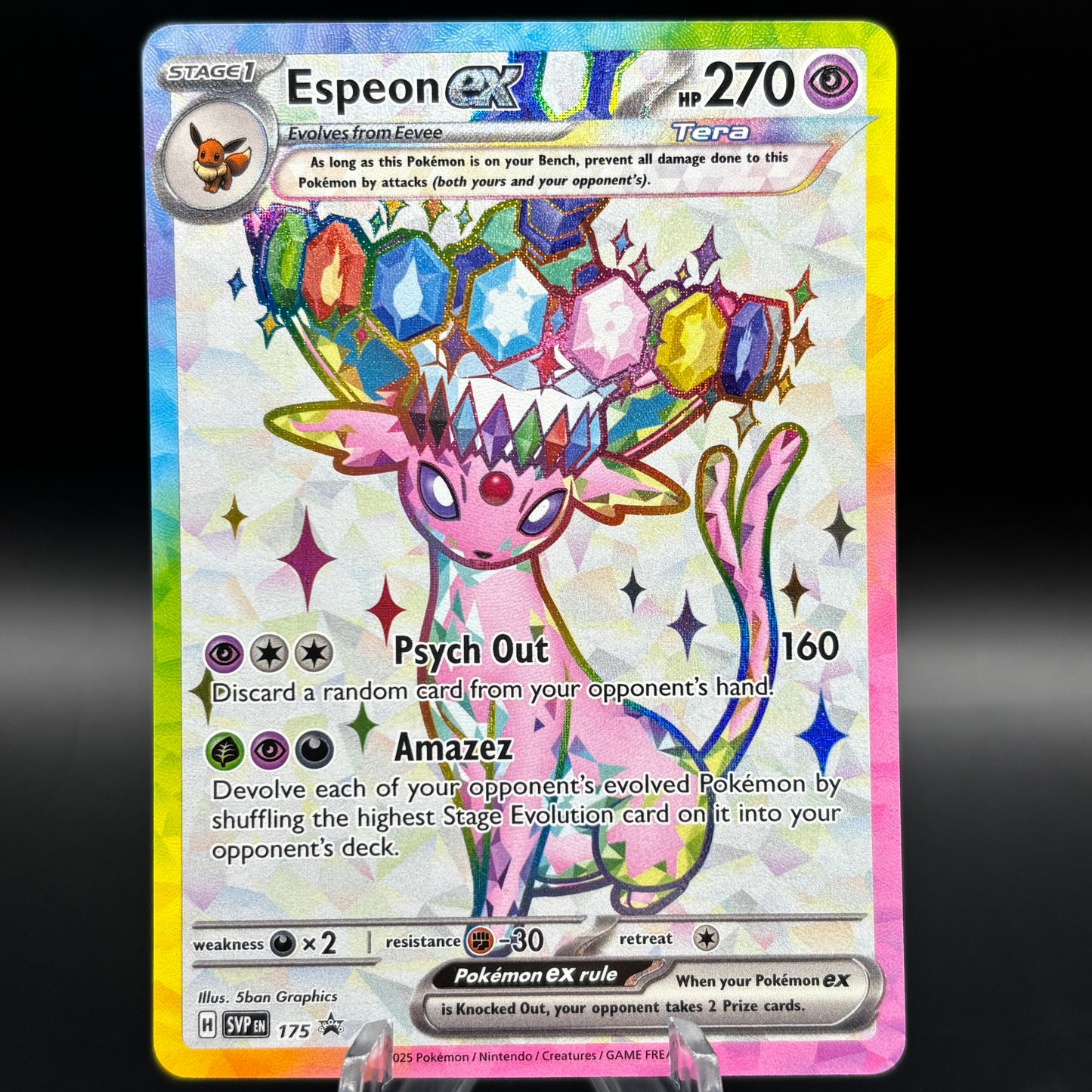 Espeon ex - 175 - SV Promo Single Card