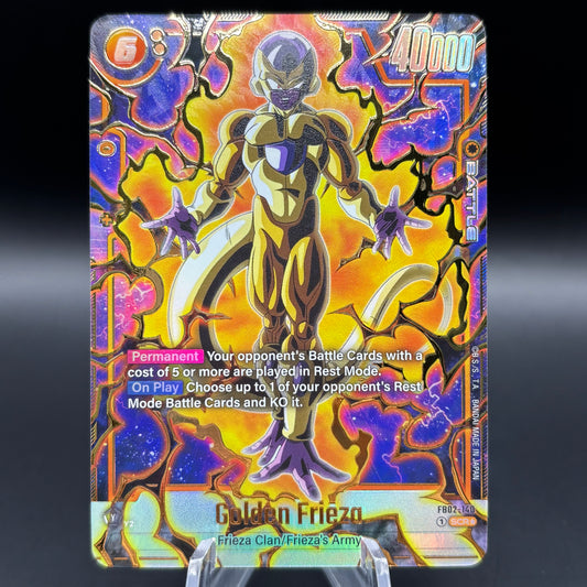 Golden Frieza (Alternate Art) - Blazing Aura (FB02) Single Card