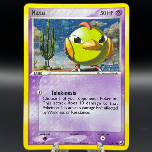 Natu - Unseen Forces Stamped Holofoil *Light Play* Single Card